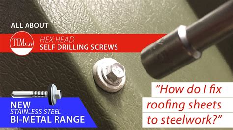 fixing metal roof sheets|roof sheet screws screwfix.